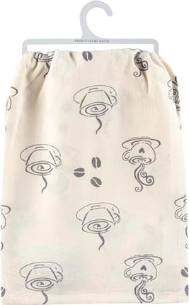 Primitives by Kathy Decorative Kitchen Towel - Coffee & Jesus