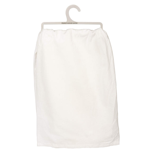 Primitives by Kathy Farmhouse Dish Towel, 28"x 28", If You Ate Today Thank A Farmer