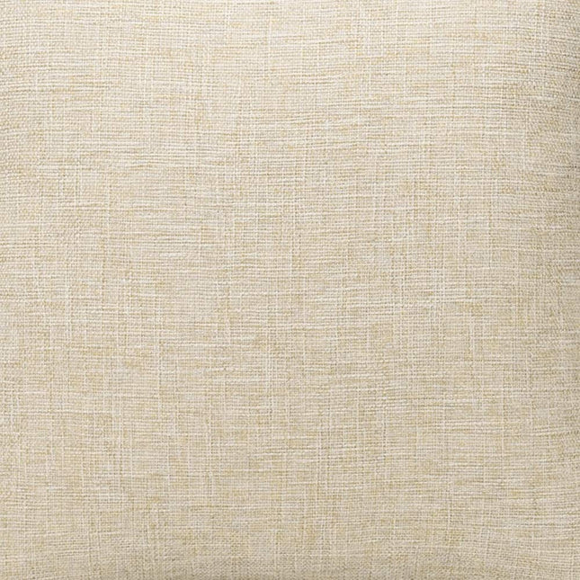 All Smiles Beige Linen Throw Pillow Covers 16x16 Set of 2 Neutral Khaki Decorative Farmhouse Décor Burlap Cushion Cases Home Natural Decorations Indoor Outdoor for Bed Sofa Couch Patio