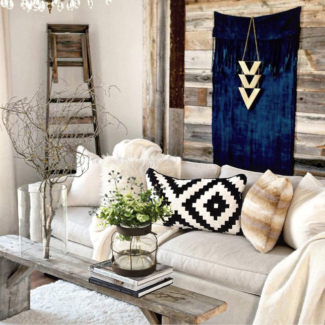 Vintage Glass Farmhouse Vase, Rustic Lantern Decor with Plants Flowers Lights Vintage Style Vases for Home Decor Floral Arrangement Hostess Gift