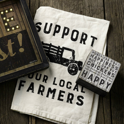 Primitives by Kathy Kitchen Towel - Support Your Local Farmers Small