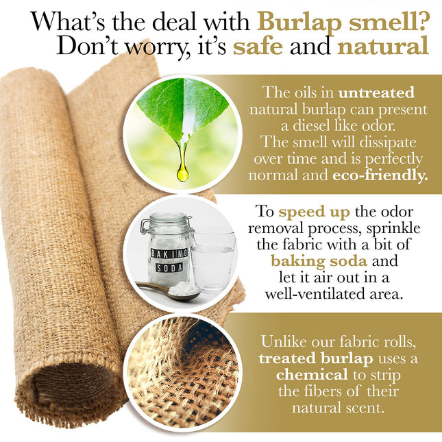 Burlap Table Runner, 14 x 72 Inch Outdoor Rustic Table Runner, Natural Jute for Fall, Thanksgiving, Weddings, and Parties